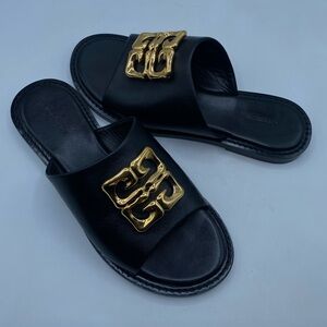 Givenchy Liquid 4G Medallion Sandals